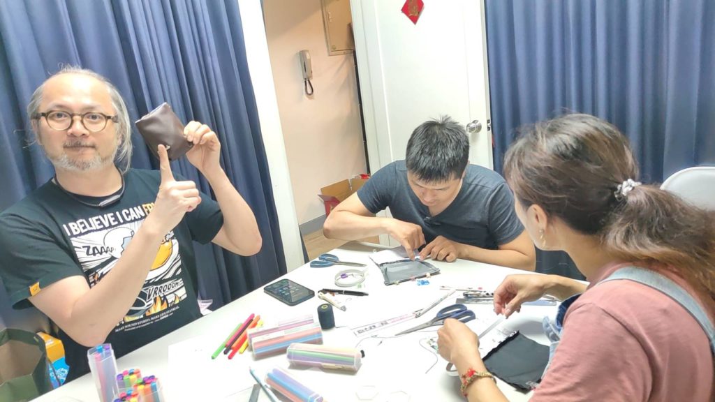 「一起來玩手作口金包」課後花絮
